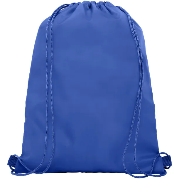 Oriole mesh drawstring backpack Royal blue