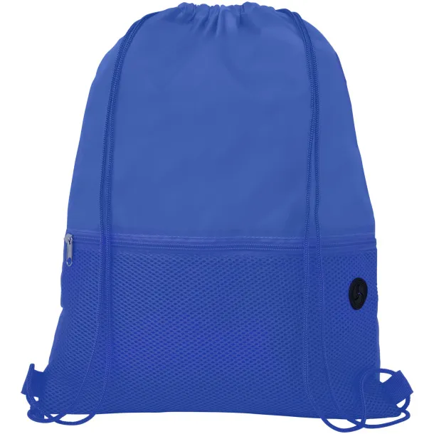 Oriole mesh drawstring backpack Royal blue