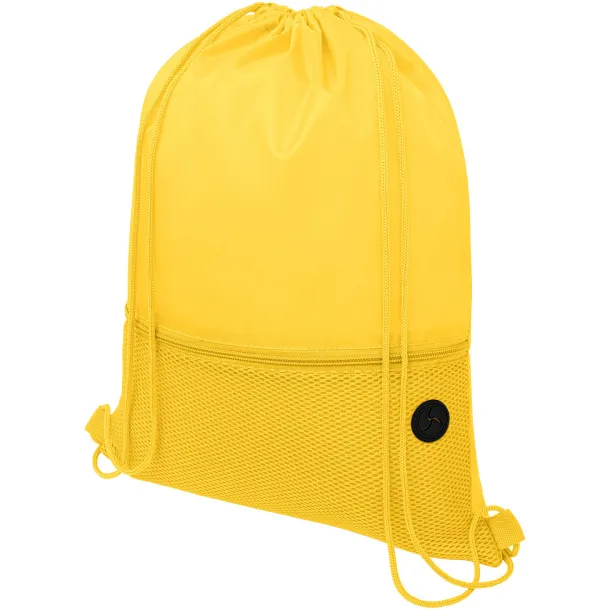 Oriole mesh drawstring backpack - Unbranded Yellow