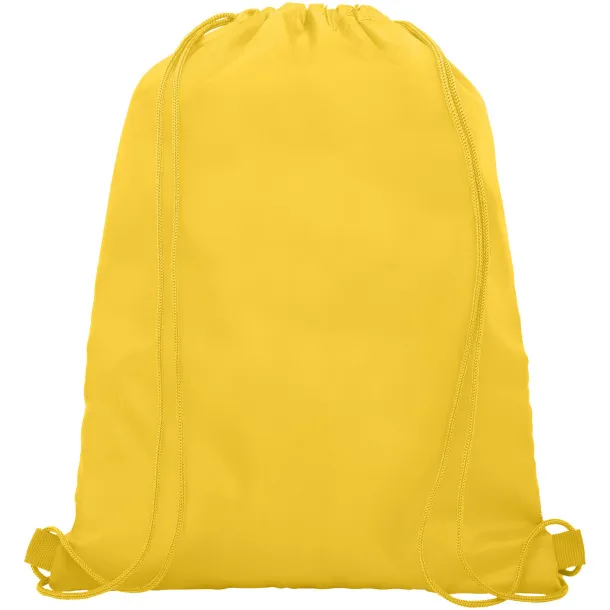 Oriole mesh drawstring backpack - Unbranded Yellow