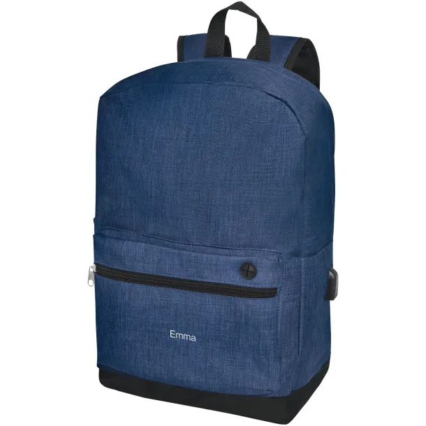 Hoss 15.6" business laptop backpack - Unbranded Navy Blue