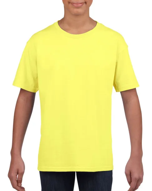 SOFTSTYLE® dječja majica kratkih rukava - Gildan Cornsilk