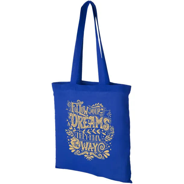 Peru 180 g/m² cotton tote bag Royal blue