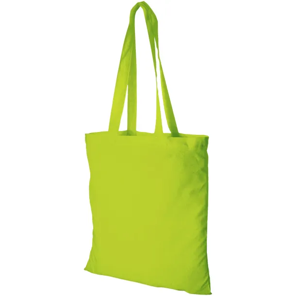 Peru 180 g/m² cotton tote bag Lime