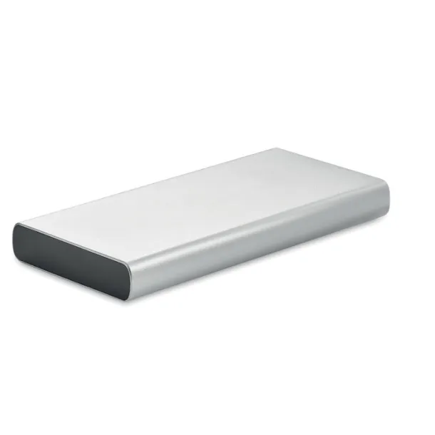 POWERFLAT 8 C 10000 mAh power bank Matt Silver