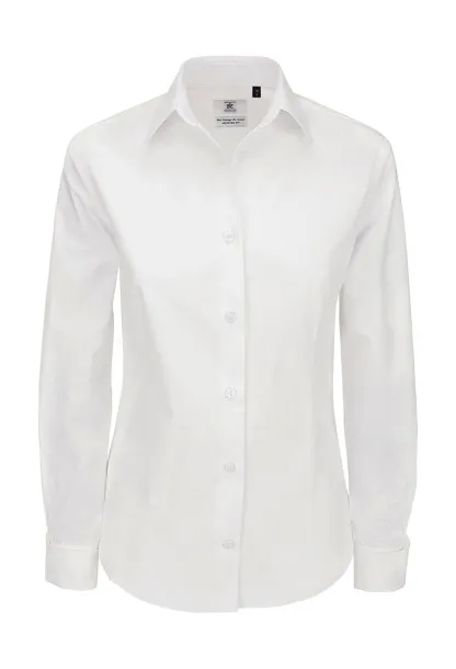  Heritage LSL/women Poplin Shirt - B&C Bijela