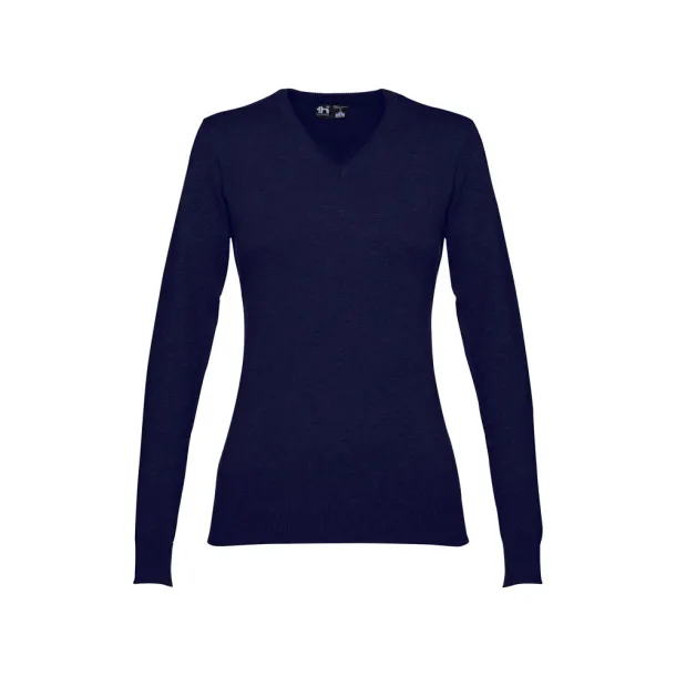 MILAN WOMEN Women's V-neck jumper Navy Blue