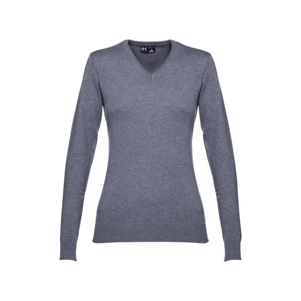 MILAN WOMEN Women's V-neck jumper Heather grey