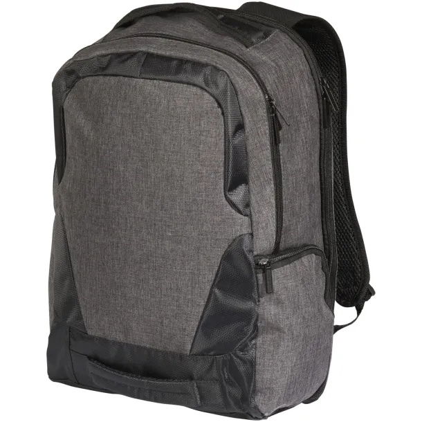 Overland 17" TSA laptop backpack Charcoal