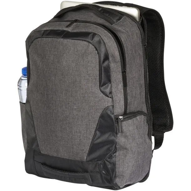 Overland 17" TSA laptop backpack Charcoal