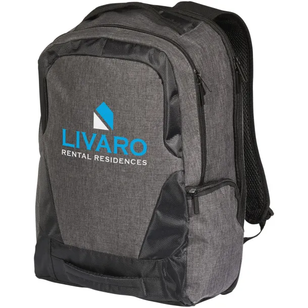 Overland 17" TSA laptop backpack - Avenue Charcoal