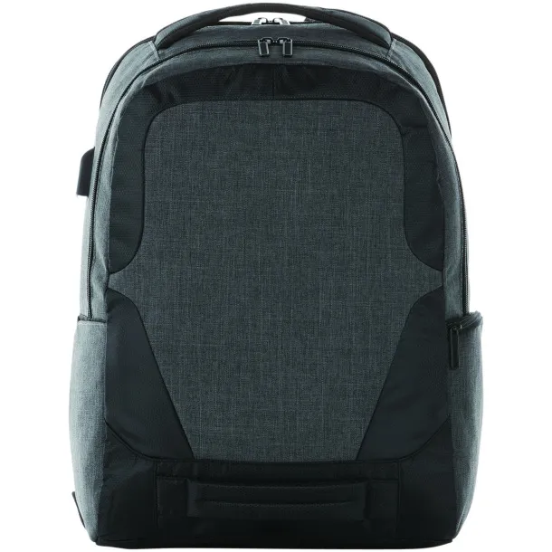 Overland 17" TSA laptop backpack Charcoal