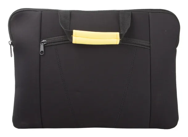 Xenac document bag Black Yellow