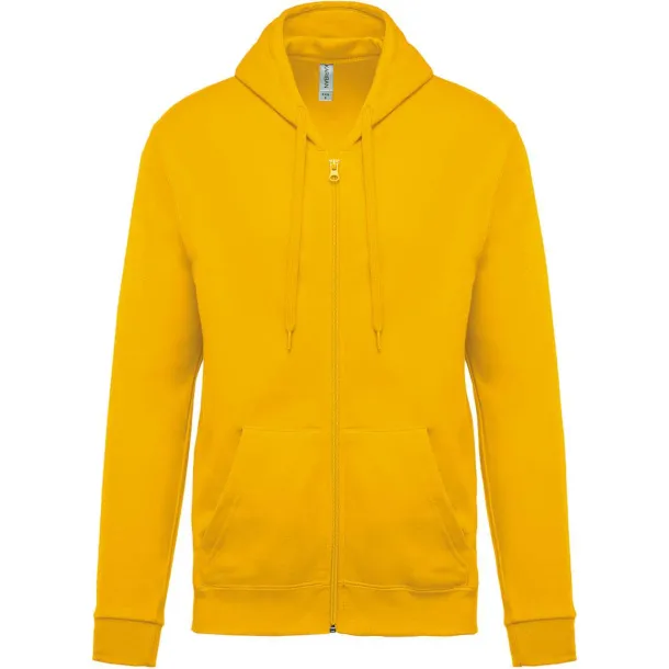  FULL ZIP HOODED SWEATSHIRT - Kariban Yellow