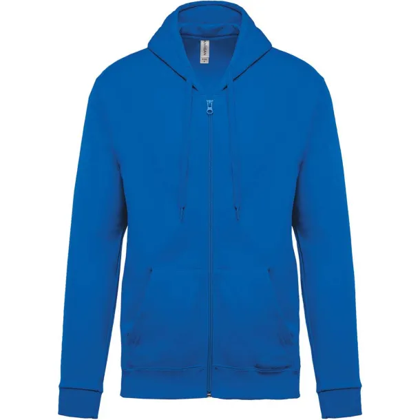  FULL ZIP HOODED SWEATSHIRT - Kariban Light Royal Blue