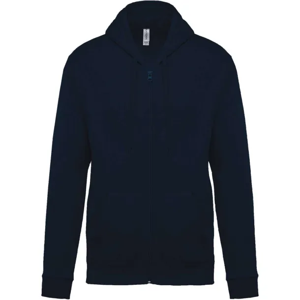  FULL ZIP HOODED SWEATSHIRT - Kariban Navy