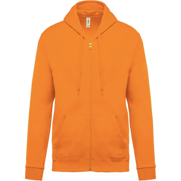  FULL ZIP HOODED SWEATSHIRT - Kariban Orange