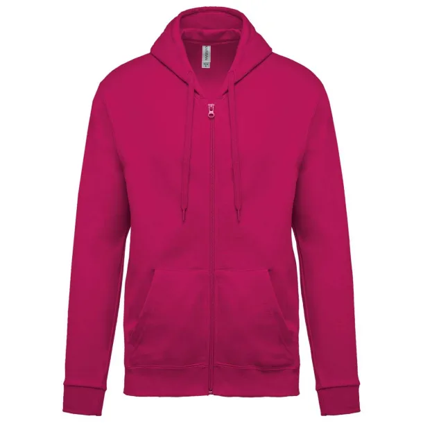  FULL ZIP HOODED SWEATSHIRT - Kariban Fuchsia