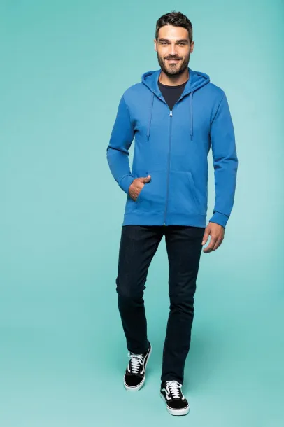  FULL ZIP HOODED SWEATSHIRT - Kariban Wine