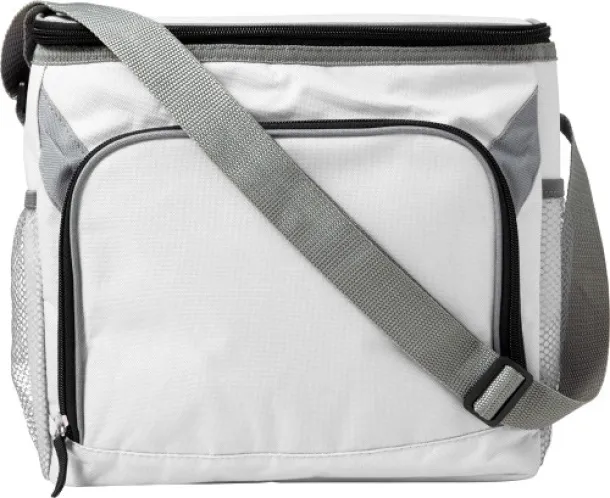  Polyester (600D) cooler bag Lance white