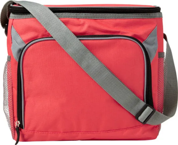  Polyester (600D) cooler bag Lance red