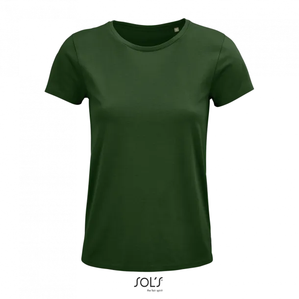  SOL'S CRUSADER WOMEN - ROUND-NECK FITTED JERSEY T-SHIRT - SOL'S Bottle Green