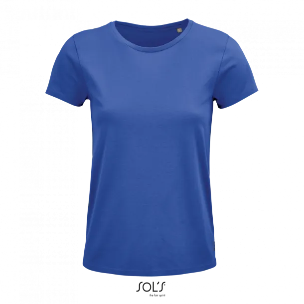  SOL'S CRUSADER WOMEN - ROUND-NECK FITTED JERSEY T-SHIRT - SOL'S Royal blue