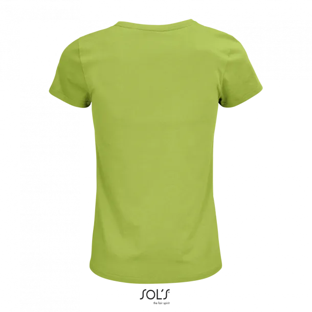  SOL'S CRUSADER WOMEN - ROUND-NECK FITTED JERSEY T-SHIRT - SOL'S Apple Green