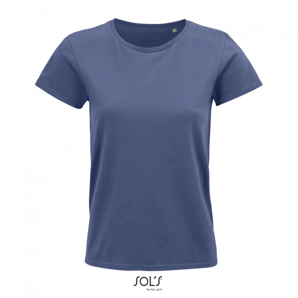  SOL'S CRUSADER WOMEN - ROUND-NECK FITTED JERSEY T-SHIRT - SOL'S Denim