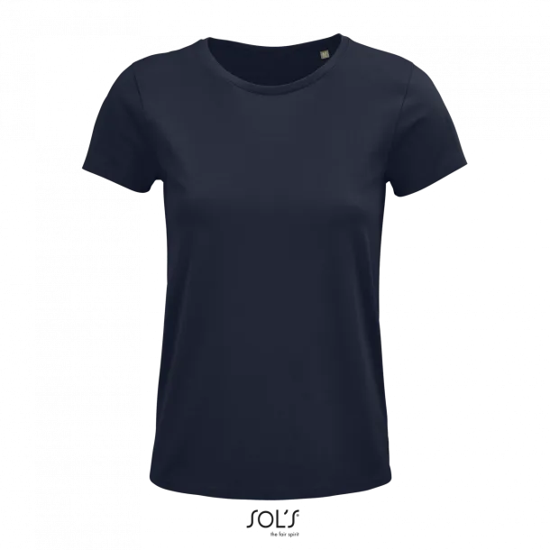  SOL'S CRUSADER WOMEN - ROUND-NECK FITTED JERSEY T-SHIRT - SOL'S French Navy