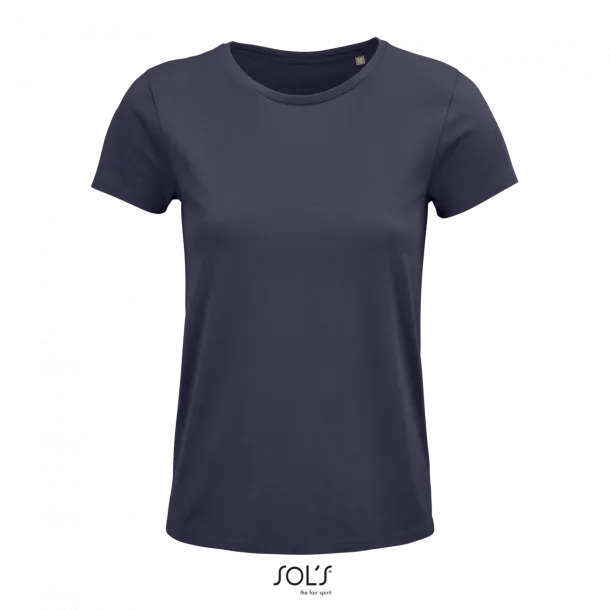  SOL'S CRUSADER WOMEN - ROUND-NECK FITTED JERSEY T-SHIRT - SOL'S Mouse Grey