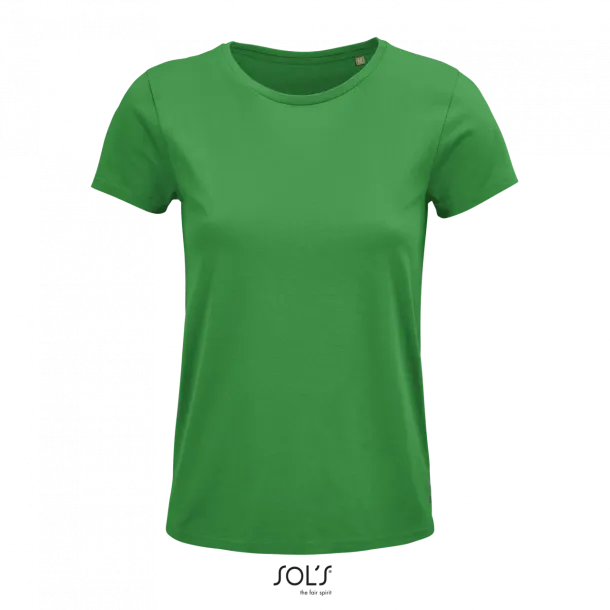  SOL'S CRUSADER WOMEN - ROUND-NECK FITTED JERSEY T-SHIRT - SOL'S Kelly Green