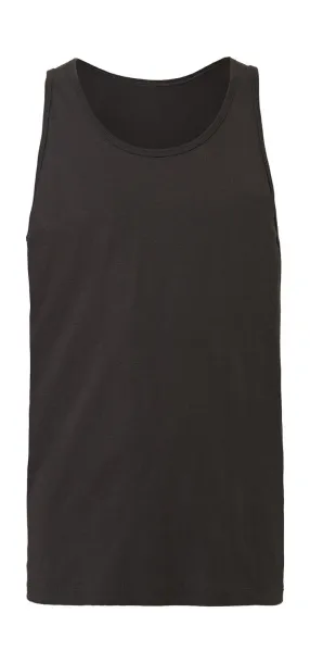  Unisex Jersey Tank - Bella+Canvas Charcoal-Black Triblend