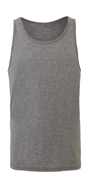  Unisex Jersey Tank - Bella+Canvas Grey Triblend