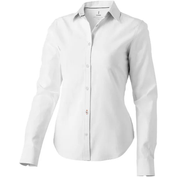 Vaillant long sleeve ladies shirt - Elevate Life White