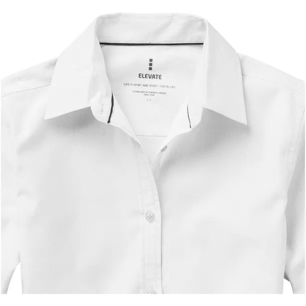 Vaillant long sleeve ladies shirt - Elevate Life White