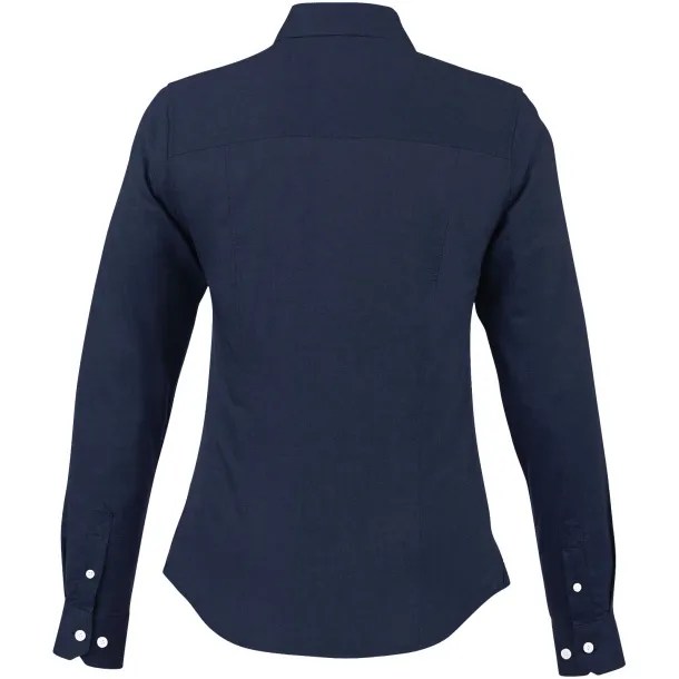 Vaillant long sleeve ladies shirt - Elevate Life Navy Blue