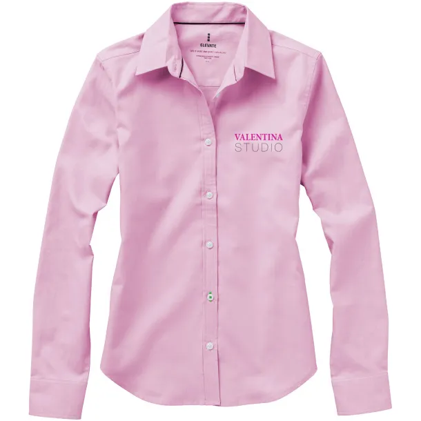 Vaillant long sleeve ladies shirt - Elevate Life Magenta