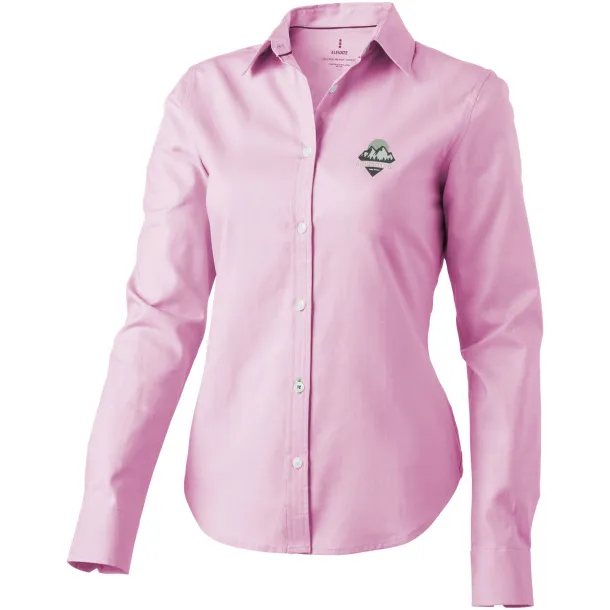 Vaillant long sleeve ladies shirt - Elevate Life Magenta