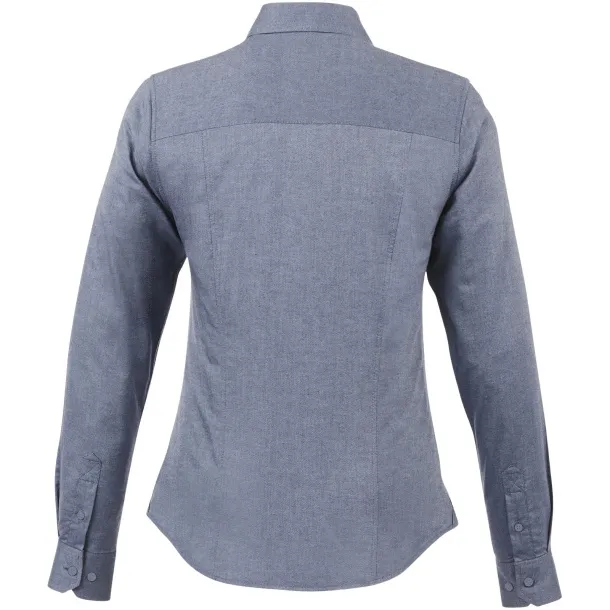 Vaillant long sleeve ladies shirt - Elevate Life Oxford navy