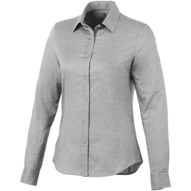 Vaillant long sleeve ladies shirt - Elevate Life Steel grey