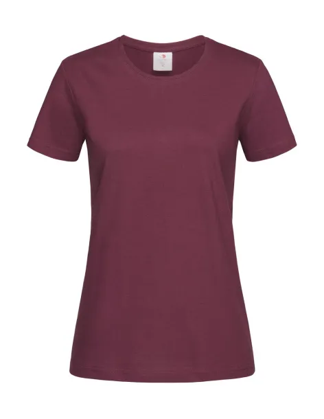  Classic-T Fitted Women - Stedman Burgundy Red