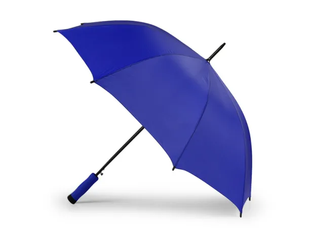 ROSSI umbrella with automatic opening black - CASTELLI Royal blue