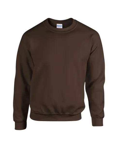 HEAVY BLEND™ Džemper s okruglim ovratnikom, 271 g/m² - Gildan Dark Chocolate