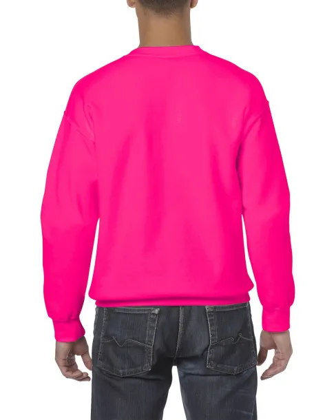 HEAVY BLEND™  ADULT CREWNECK SWEATSHIRT - Gildan Safety Pink