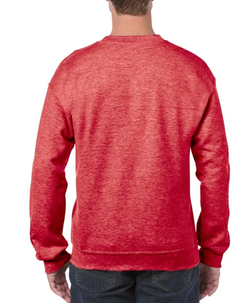 HEAVY BLEND™  ADULT CREWNECK SWEATSHIRT - Gildan Heather Sport Scarlet Red