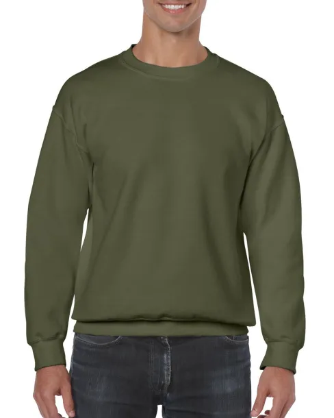 HEAVY BLEND™ Džemper s okruglim ovratnikom - Gildan Military Green