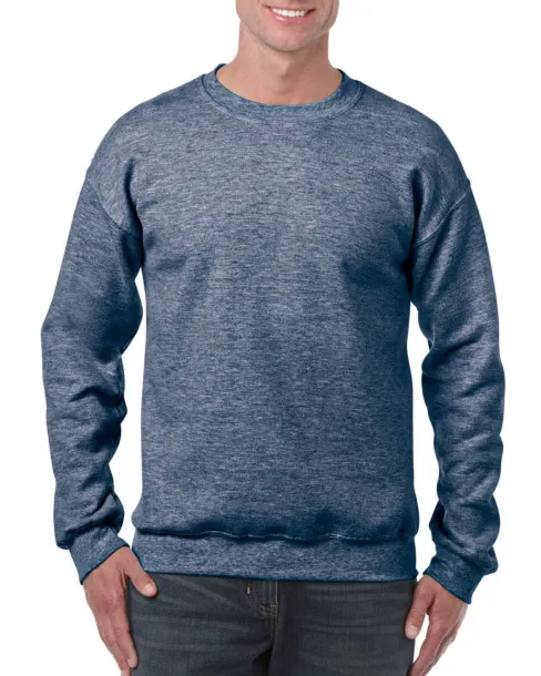 HEAVY BLEND™  ADULT CREWNECK SWEATSHIRT - Gildan Heather Sport Dark Navy