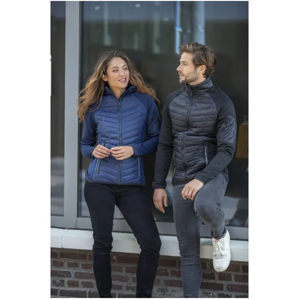 Banff hybrid insulated ladies jacket - Elevate Life Crna