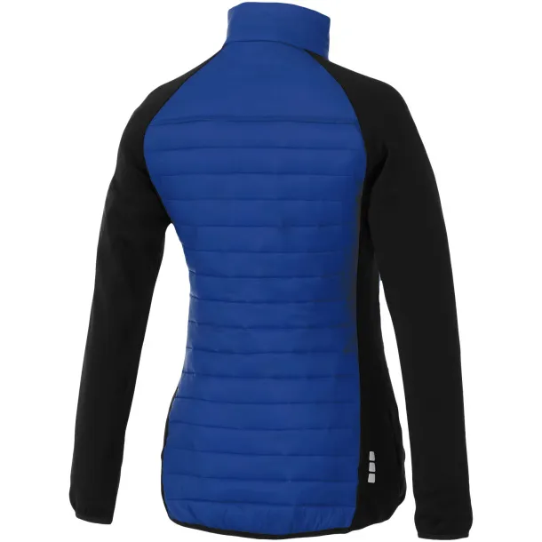 Banff hybrid insulated ladies jacket - Elevate Life Blue